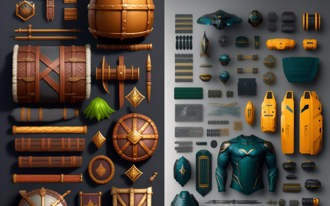 Mobile Games Concept Art Design: Characters, Environments, Props🍉 ...