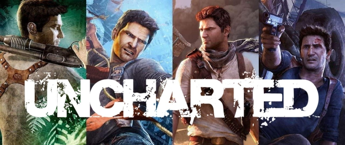 Uncharted series 3D games