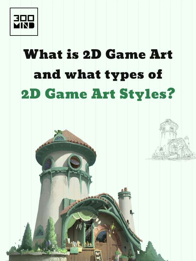 2d game art story - cover