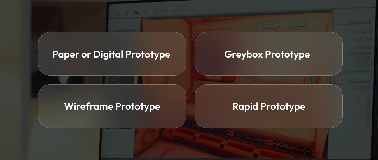 types of game prototype