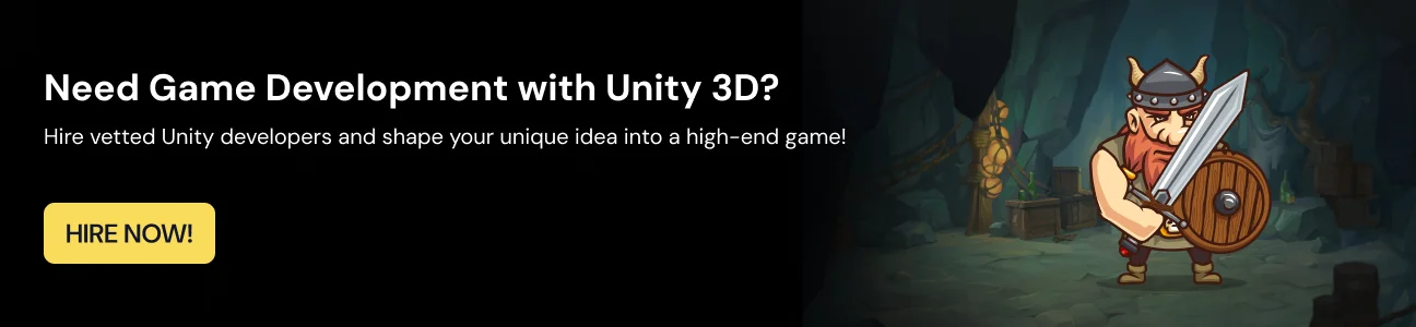 unity game development unity 3d cta