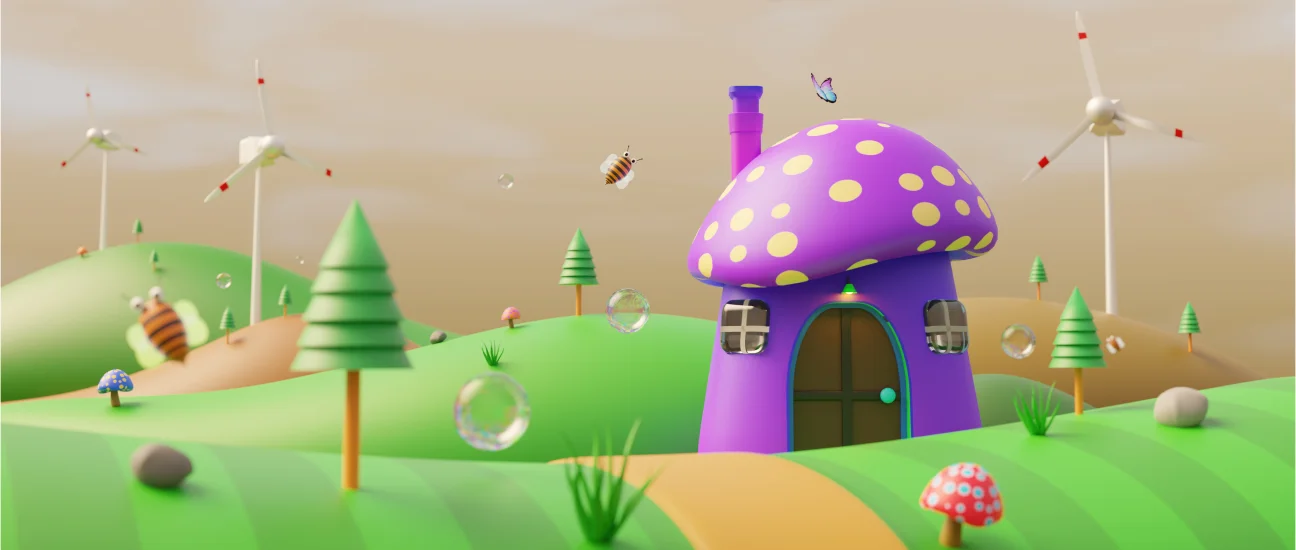 3d background