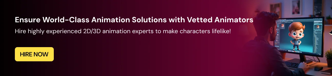 animation solutions with vetted animators cta