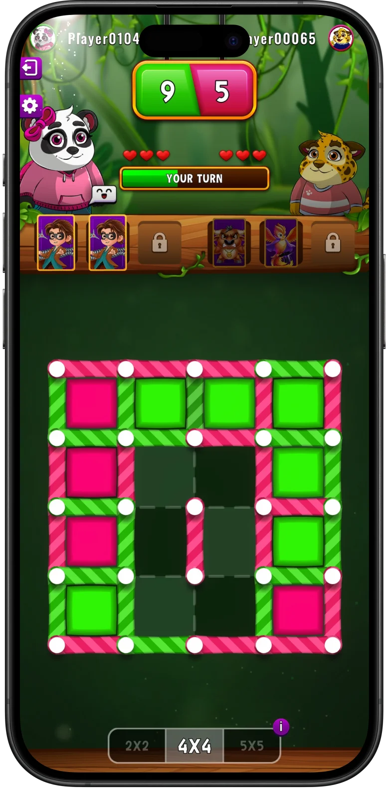 Dots and Boxes What We Wanted