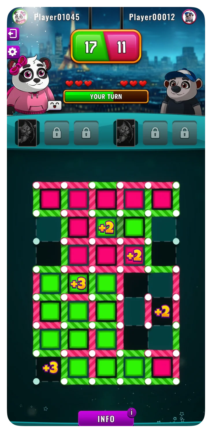 Dynamic grid visuals