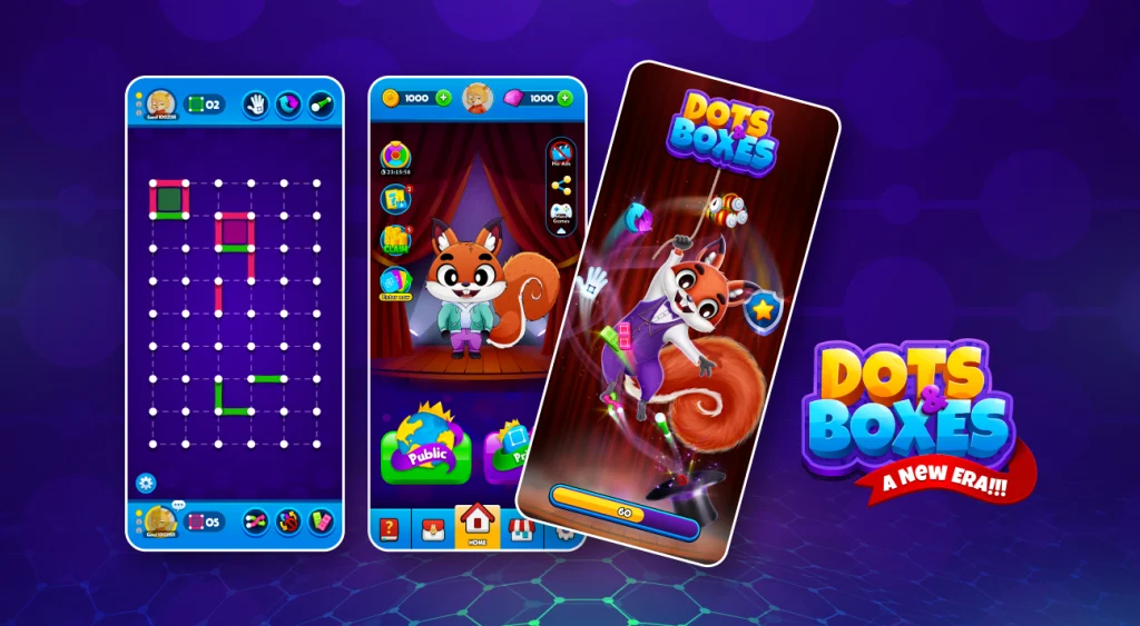 Dots and Boxes Game
