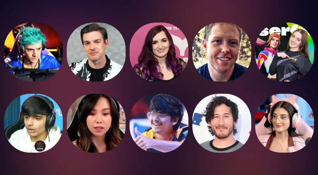 top gaming influencers