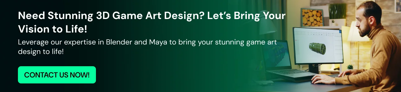 3d game art design cta