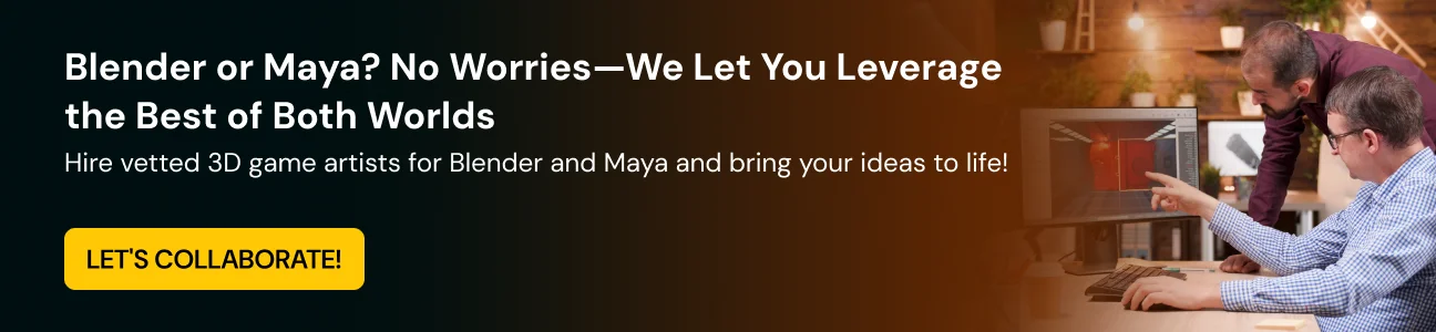 blender or maya cta