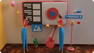 3D Motion Graphics Animation