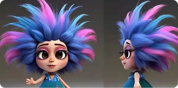 Character Hair & Fur Design