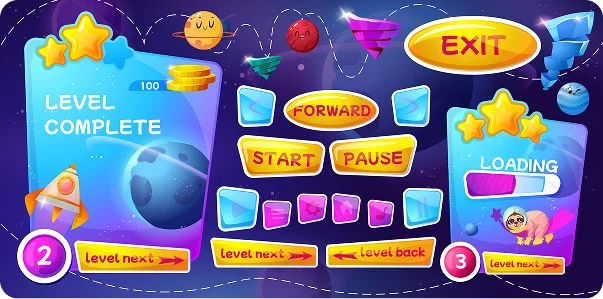 Game Level UI Design