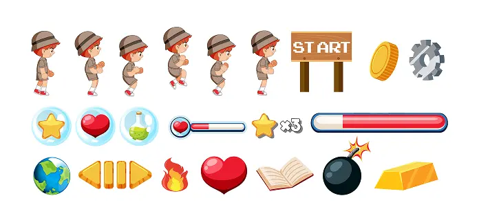 2D Spine Animation Design Artists