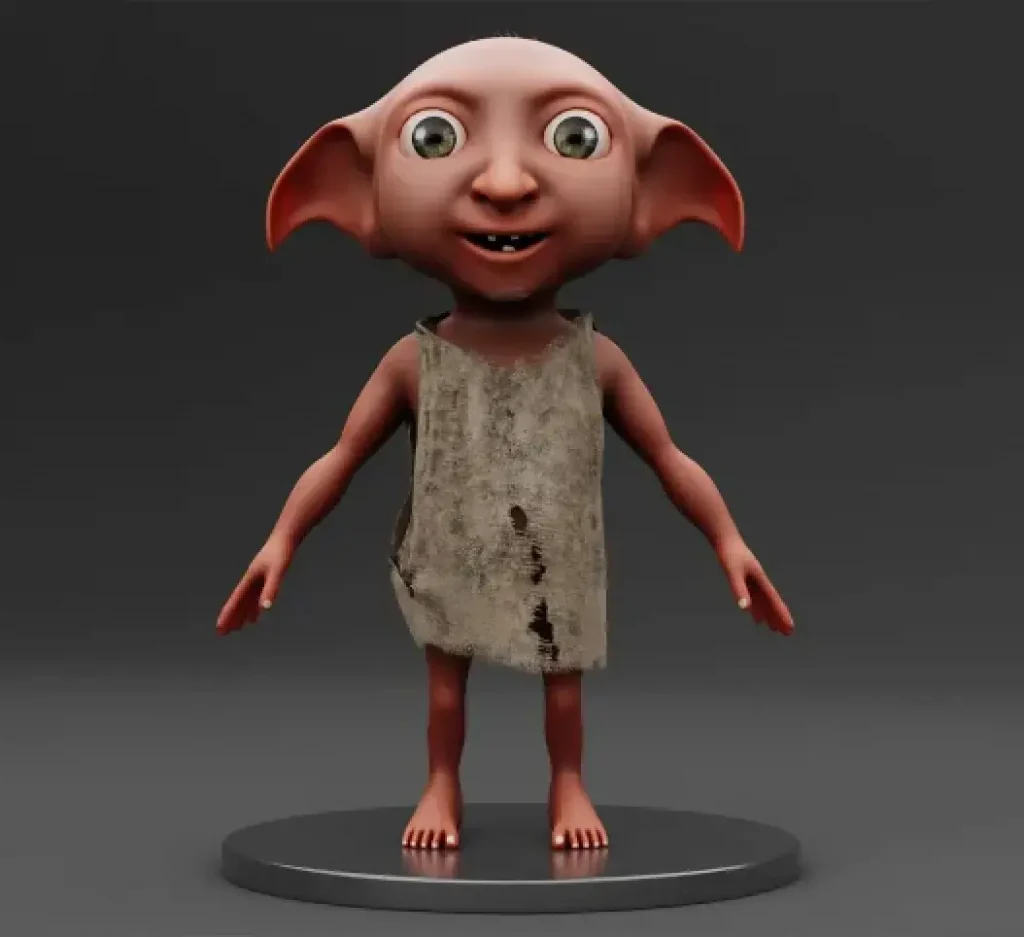 Dobby 3D Character