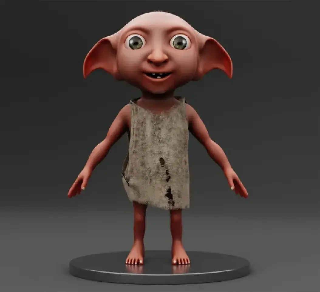 Dobby 3D Character
