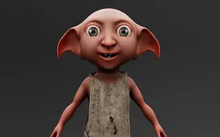 Dobby 3D Character