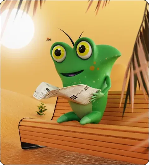 Frog and Bee
