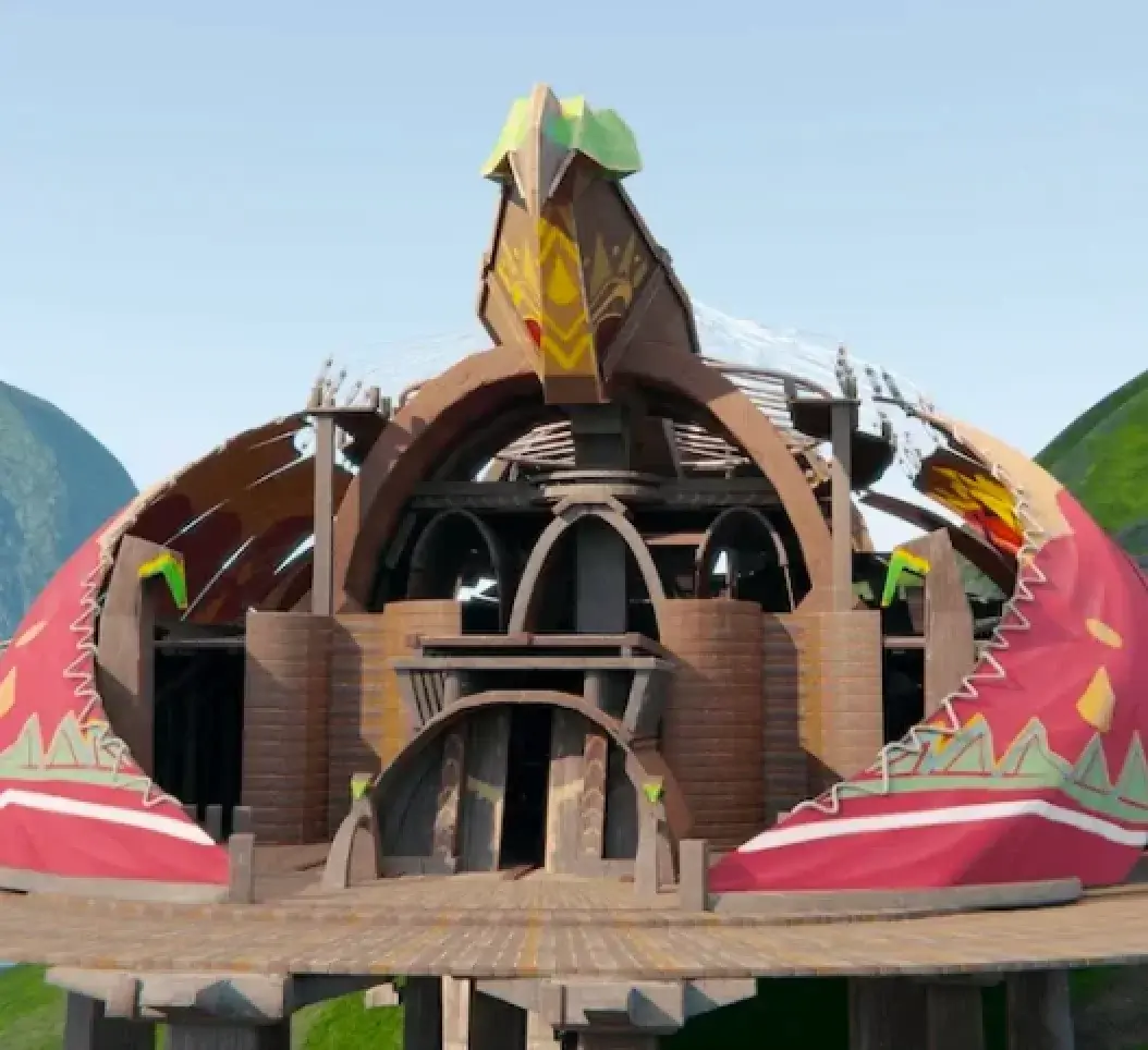 Wood Architecture 3D