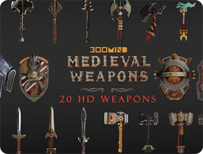 Medieval Stylized Weapons