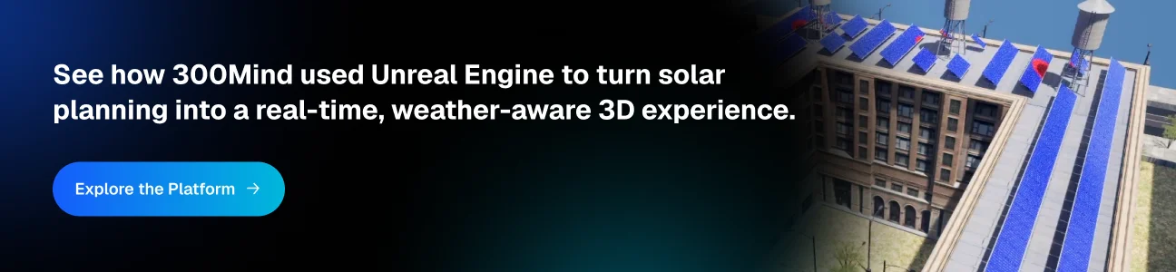 see how 300mind used unreal engine cta