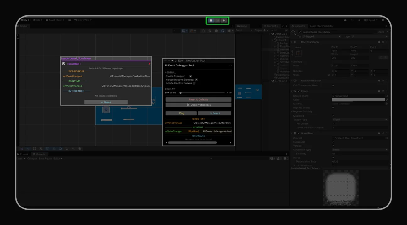 the overlay detects those runtime listeners