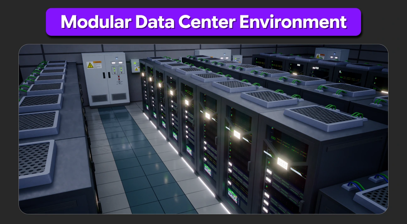 modular data center environment