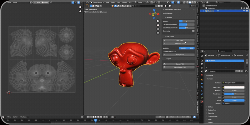 preserves uvs materials vertex normals blog