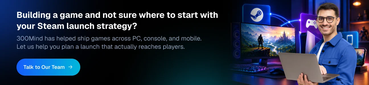 steam launch strategy